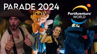 PORTAVENTURA PARADE 2024 [upl. by Cia]