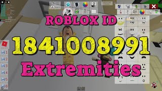 EXTREMITIES Roblox Song Codes [upl. by Ahk]