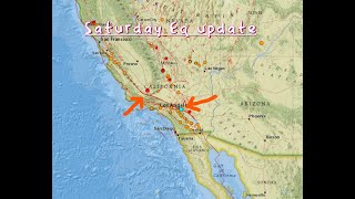 Southern California Earthquake uptick 29 San Andreas Fault Saturday 9282024 [upl. by Undis]