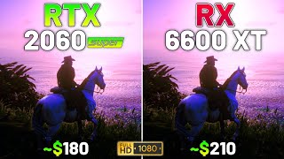 10 Games on RTX 2060 SUPER vs RX 6600 XT in 2023  1080p [upl. by Lune]