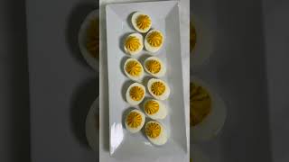 Thanksgiving Deviled Eggs with Williams Sonoma’s Thanksgiving Crunch Topping [upl. by Ahsien]