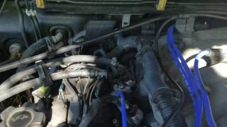 Nissan Pathfinder 33 Knock Sensor Relocation Part 1 [upl. by Niattirb492]