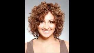 Short Curly Hairstyles Oval Faces [upl. by Ire897]