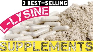 3 BESTSELLING LLYSINE SUPPLEMENTS AMAZON  with INTERNATIONAL LINKS [upl. by Arno901]