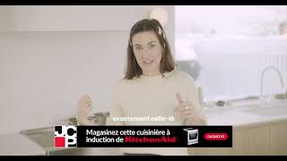 Karine GonthierHyndman choisit KitchenAid  Découvrez la cuisinière à induction [upl. by Eugaet]