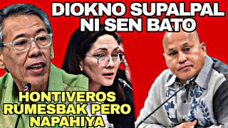 CHEL DIOKNO NASUPALPAL NI BATO DELA ROSA RISA HONTIVEROS RUMESBAK PERO NAPAHIYA [upl. by Tiraj150]