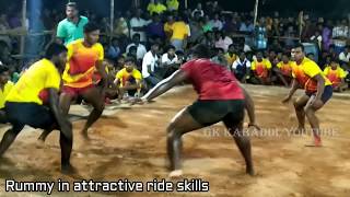 Rummy in attractive ride point of kabaddi matches kabaddi Rider RUMMY skill video [upl. by Arabele]