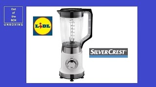 SilverCrest Blender SSDMD 600 A1 UNBOXING Lidl measuring jug 30 45 60 ml volume 175 litres [upl. by Atinar98]