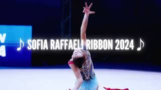 Sofia Raffaeli Ribbon 2024 Music [upl. by Selmore]