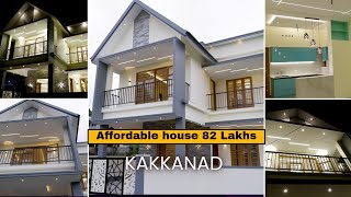 Affordable house for sale near KakkanadThengode 45kms Infopark 3bedroomsAsking price 82 Lakhs [upl. by Acinomahs]