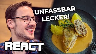 React PietSmiet kocht Kohlrouladen [upl. by Romine678]