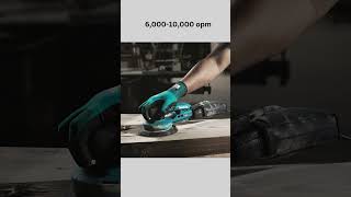 New Makita 40v 6quot Random Orbit Sander GOB01CZ tools powertool woodworking construction [upl. by Ientirb]