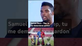 Samuel Etoo  Pep tu me demanderas pardon football kadm foot fitness etoo [upl. by Turne]