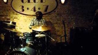 Lester Wallace Drum Solo Live at Club 347 [upl. by Nospmis]