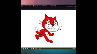 Scratch Cat Gets Grounded trending trendingshorts ihavetostopusingrandomtags [upl. by Ahsenre]