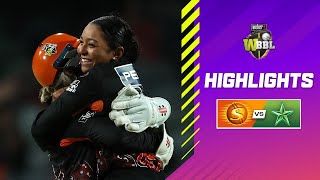 Scorchers Hold On In A Thriller  Perth Scorchers v Melbourne Stars Highlights  WBBL10 [upl. by Eadahc]