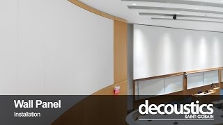 Decoustics Fabric Wall Panel Installation [upl. by Annhoj13]