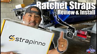 How to install Strapinno Ratchet Straps Plus Review [upl. by Lillian]