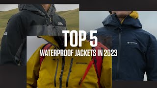 Top 5 Waterproof jackets 2023  Expert Review [upl. by Paderna]