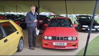 Silverstone Auctions SUPERCAR FEST sale preview Integrale M3 evo Sport Cosworth Impreza P1 E46 [upl. by Abehs84]