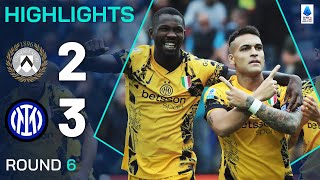 UDINESEINTER 23  HIGHLIGHTS  Lautaro is back  Serie A 202425 [upl. by Lustig]