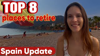 Spain Update TOP 8 places to retire in Spain ☀️ benidormbyana [upl. by Deckert]