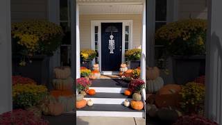 Fall porch refresh ☁️🍂🎃✨ [upl. by Wise640]