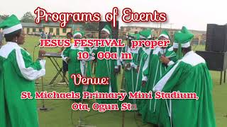 ADVERT 2024 JESUS FESTIVAL AWORI DIOCESE [upl. by Askari]