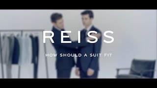 How Should a Suit Fit  The Video Style Guide  REISS [upl. by Kalfas]