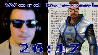 HalfLife Word Record Reaction [upl. by Melisande]