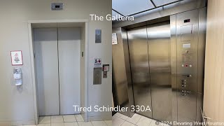 Vibrating Schindler 330A Hydraulic Elevator  Macy’s  The Galleria  Houston TX [upl. by Aranaj]