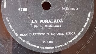 La puñalada  Juan Darienzo  Milonga [upl. by Nyleimaj]