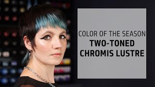 TwoToned Chromis Lustre Pixie  Goldwell Color of the Season  Goldwell Education Plus [upl. by Mohammed]