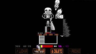 El Último Ataque De Sans Ruta Genocida Undertale The Jeg undertale undertaleau [upl. by Assenad]