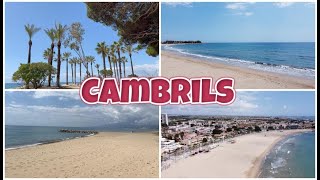 CAMBRILS 🇪🇸 SPAIN 4K  Town amp Beach  Costa Daurada [upl. by Aysan]