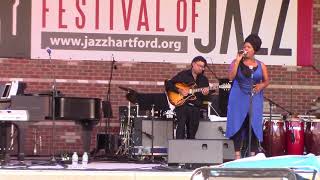 Toscha Comeaux amp Rene Toledo Live In a Sentimental Mood 7162017 Hartford Jazz Festival [upl. by Anahir55]