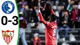 Las Rozas vs Sevilla 03 Kelechi Iheanacho Goal All Goals and Extended Highlights [upl. by Lamrert]