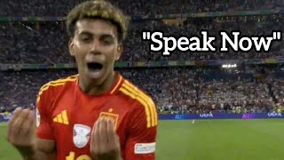 Lamine Yamal response to Rabiot after Spain 21 win Vs France [upl. by Ule]