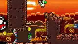 Yoshis Island Speedrun Level 6 1 snes [upl. by Matless825]