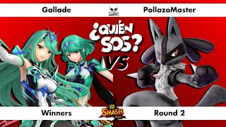 Gallade PyraMythra vs PollazoMaster Lucario  Winners Round 2  QUIÉN SOS VI [upl. by Adlesirg]