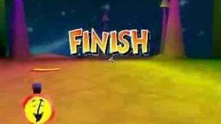 Diddy Kong Racing Time Trial Walkthrough Darkmoon Caverns [upl. by Evin584]