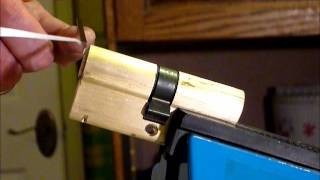 Single Pin Picking ERA 6 Pin Euro Cyinder Lock Tutorial On BINDING PINS wwwuklocksportcouk [upl. by Ribble]