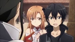 SAO Abridged Kirito vs Kuradeel [upl. by Otilrac]