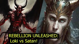 Loki vs Satan WHO is the REAL Master of Chaos [upl. by Flosi]