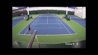 John and Fay Menard YMCA Tennis Center Court 2 Live Stream [upl. by Arva]