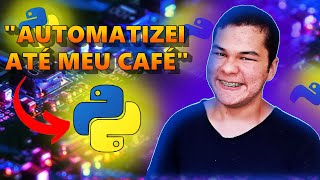 PASSO A PASSO de Como AUTOMATIZAR Tarefas com Python  Guttemberg [upl. by Cher217]