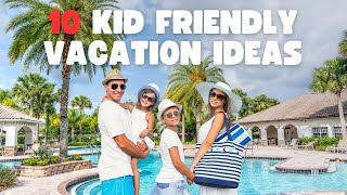 10 KID FRIENDLY FAMILY VACATION IDEAS IN THE USA  TRAVEL DISCOVERY [upl. by Eidlog]