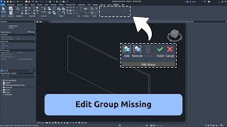 Edit Group tool buttons missing  Revit [upl. by Assille879]