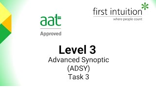 AAT Advanced Level Synoptic ADSY Revision  Task 3 [upl. by Aicilegna268]