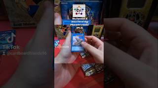 We opened a 2022 Tin of the Pharaohs Gods Pt3 Full vid on our channel yugioh tcg ocg fyp ccg [upl. by Feenah]